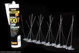 Medium Plastic Pigeon Spikes - 5m Kit