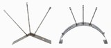 Gull Wire Ridge Brackets - 150mm