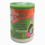Citronella Pillar Colour Changing Candle